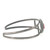 Sterling Silver Coral Vintage South Wester Style Cuff