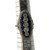 Vintage Platinum 1.5cttw Diamond 2cttw Sapphire Accented Shield Estate Ring Size 6.75