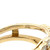 14K Gold Scalloped Milgrain Jacket Band Diamond Ring Insert Ring Size 7