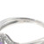 14K White Gold .70tw Pink Sapphire Oval in a .10tw Diamond Marquise Halo Split Band Ring Size 6.75