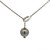 Mikimoto 18K White Gold Pearls In Motion Black South Sea Cultured Pearl With Diamonds Necklace 18"