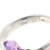 10K White Gold Amethyst and Peridot Teardrop Dangle Cluster Ring Size 6.5