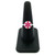 18K White Gold AP 1.05cttw Round Rubies and AP 0.6cttw Round Diamonds Cluster Ring Size 7.5