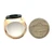 10K Yellow Gold Onyx Intaglio Roman Soldier Ring Size 8.75
