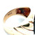 10K Yellow Gold Onyx Intaglio Roman Soldier Ring Size 8.75