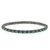 Sterling Silver Turquoise South Western Style Bangel Bracelet