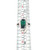 Platinum 2.99ct Tourmaline Teardrop with .13tw Diamond Border Split-Shank Design Ring Size 8