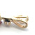 14K Gold Pink Tourmaline Teardrop with a Diamond Bezel Double Bail Pendant