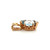 14K Gold Aquamarine Marquise V-Bail Pendant