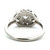 Vintage Platinum AP 0.40ct Center Stone Round Diamond Art Deco Filigree Engagement Ring Size 7