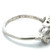 Vintage Platinum AP 0.40ct Center Stone Round Diamond Art Deco Filigree Engagement Ring Size 7