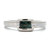 Platinum Oval Cut AP 0.30ct Alexandrite Ring Size 6