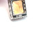 14K White Gold Citrine Square Filigree Box with a Diamond Bezel Halo Dangle Pendant