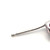 14K White Gold Pink Topaz Oval Stud Earrings