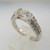  Caressa 14k White Gold Approx 1.31ct TW Round Brilliant Cut Diamond with Accent Diamonds Surrounding Mount. Size 6 ½ *