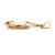14K Gold Opal Oval with a Diamond Bezel Accent In a Pear-Shaped Setting Dangle Pendant