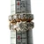 Vintage 14K Yellow Gold App .75ct Round Diamond 1.5tw Engagement Soldered Wedding Ring Set Size 5.25