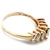 14K Yellow Gold Five Stone Marquise Diamond Ring Size 6.75