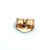 14K Gold London Blue Topaz Oval Stud Earrings