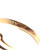 14K Gold Opal Oval with Double Garnet Accents in a Twisted Gold Marquise Setting Ring Size 6.25
