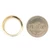 14K Yellow Gold 7 Stone Baguette Diamonds Wedding Anniversary Band Ring Size 6.5