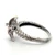Sterling Silver CZ Floral Cluster Ring Size 8