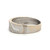 10K White Gold Diamonds in a Pave-Wave Design Band Ring Size 8.75