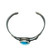 Sterling Silver Turquoise Vintage Navajo Style Cuff