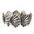 Sterling Silver Shell South Western Style Bracelet
