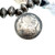 Old Pawn Silver Coin Turquoise Naja Crescent Pendent Squash Blossom Necklace