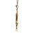 Vintage 14K White and Yellow Gold Two Tone Diamond and Pearl Art Deco Lavalier Necklace 18"