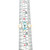 14K Gold 2.50tw Aquamarine Teardrop with Bilateral .96tw Diamonds Ring Size 6.75
