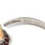14K White Gold Opal Double Teardrops on a Garnet Accented Bypass Ring Size 7