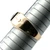 14K Yellow Gold Arrow Design App 1ct Round Diamond Mens Wedding Band Size 11