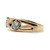 Princess 14K Yellow Gold App 2.25cttw Three Stone Diamond Artisan Heirloom Design Anniversary Engagement Ring Size 9