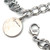 Sterling Silver Enamel St Christopher Coin Charm Bracelet