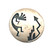 Sterling Silver Vintage South Western Style Kokopelli Pin/Pendent