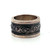 Sterling Silver Western Style Floral Scroll Ring Size 8