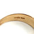 14K Yellow Gold App 1.25cttw 5-Diamonds Geometric Chunky Anniversary Band Ring Size 6.75