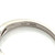 14K White Gold Central Diamond in a Diamond Channel-Setting Bypass and a Lower 3-Circle in a Channel-Setting Wedding Band Set Ring Size 6.25