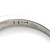14K White Gold Central Diamond in a Diamond Channel-Setting Bypass and a Lower 3-Circle in a Channel-Setting Wedding Band Set Ring Size 6.25