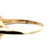 10K Yellow Gold Iolite Cluster Statement Ring Size 9.75