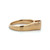 14K Yellow Gold Diamond App .75ct Princess Cut Diamond Solitaire Tension Set Engagement Ring Size 7.25