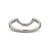 Platinum Diamond Infinity U-Shaped Wedding Wrap Band Ring Size 7.5