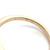 14K Gold Ruby Teardrop with Diamond Accents in a Channel-Setting Bypass Ring Size 5