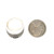 Sterling Silver Marcasite Dense Mosaic Wide Band Cluster Ring Size 8