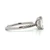 Sterling Silver CZ Emerald Cut With CZ Accents Fashion Ring Size 6