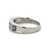 Platinum 900 Alternating .50tw Alexandrite Circles with .24tw Diamond Circles Cluster Ring Size 5.75