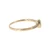 14K Gold .15tw Citrine Marquise with Bilateral .08tw Diamond Bezel Accents Ring Size 7