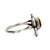 Sterling Silver Tigers Eye Cabochon Vintage Navajo Style Fashion Ring Size 7.5